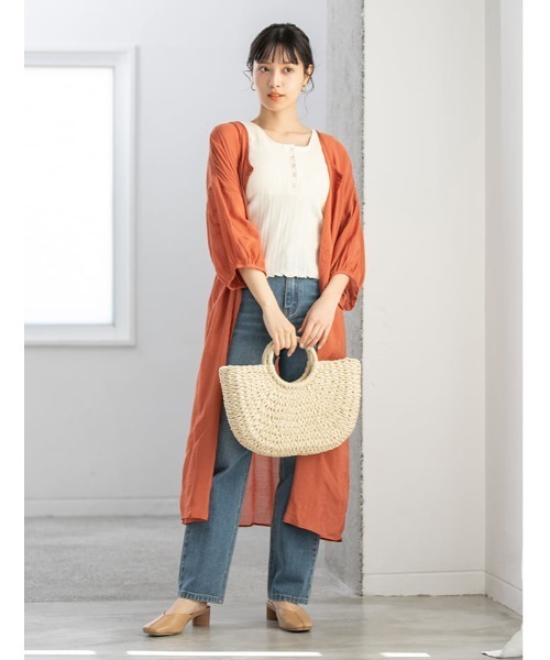 fifth（フィフス）の「サークルハンドルカゴバッグ（かごバッグ・レディース・ベージュ/アイボリー・FREE）」の10枚目の写真