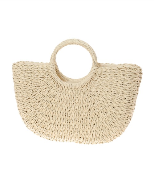 fifth（フィフス）の「サークルハンドルカゴバッグ（かごバッグ・レディース・ベージュ/アイボリー・FREE）」の7枚目の写真