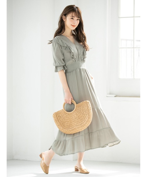 fifth（フィフス）の「サークルハンドルカゴバッグ（かごバッグ・レディース・ベージュ/アイボリー・FREE）」の14枚目の写真