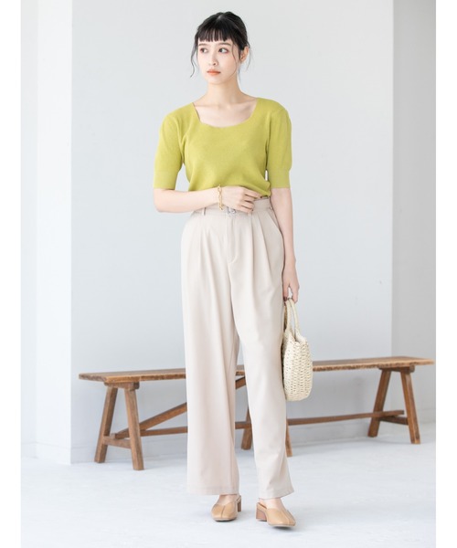 fifth（フィフス）の「サークルハンドルカゴバッグ（かごバッグ・レディース・ベージュ/アイボリー・FREE）」の11枚目の写真