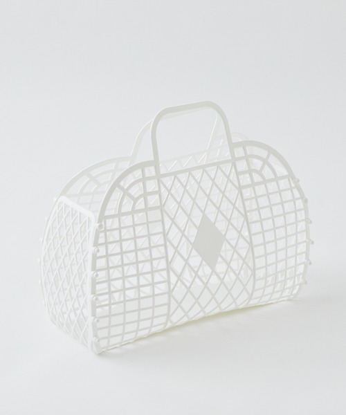 CIAOPANIC TYPY（チャオパニックティピー）の「プラバッグL（トートバッグ・レディース・ホワイト/ブラック・ONE SIZE）」の5枚目の写真