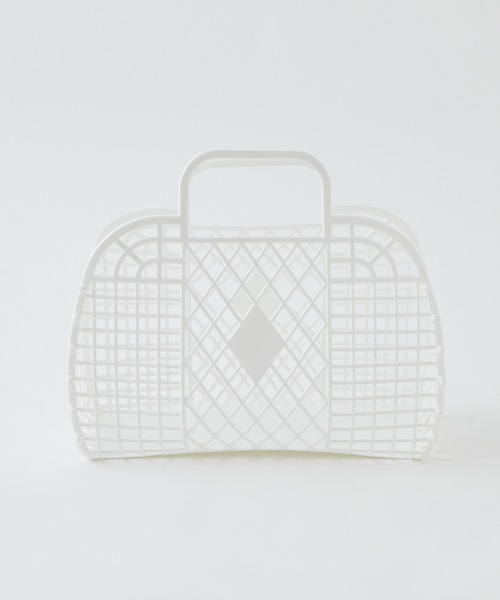 CIAOPANIC TYPY（チャオパニックティピー）の「プラバッグL（トートバッグ・レディース・ホワイト/ブラック・ONE SIZE）」の6枚目の写真