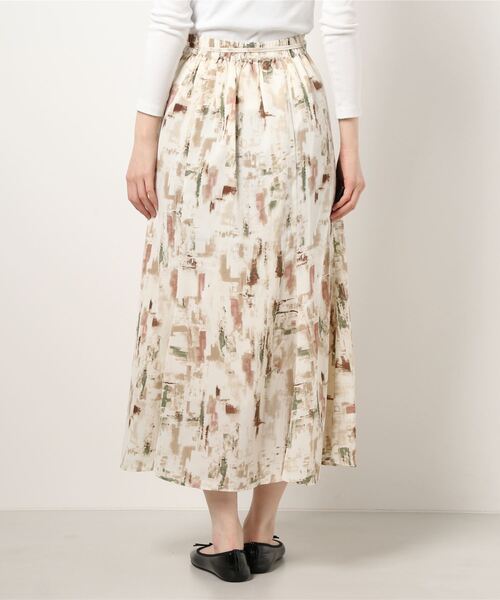 RETRO GIRL(レトロガール)の「アート柄マーメイドスカート(スカート・レディース・ホワイト系その他/ブラウン系その他/ブラック系その他/イエロー系その他・FREE)」の5枚目の写真