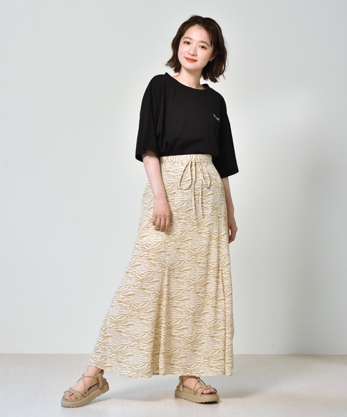 RETRO GIRL(レトロガール)の「アート柄マーメイドスカート(スカート・レディース・ホワイト系その他/ブラウン系その他/ブラック系その他/イエロー系その他・FREE)」の20枚目の写真