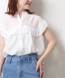 Spick & Span | ≪WEB限定追加≫ノースリーブフリルブラウス2◆(シャツ/ブラウス)