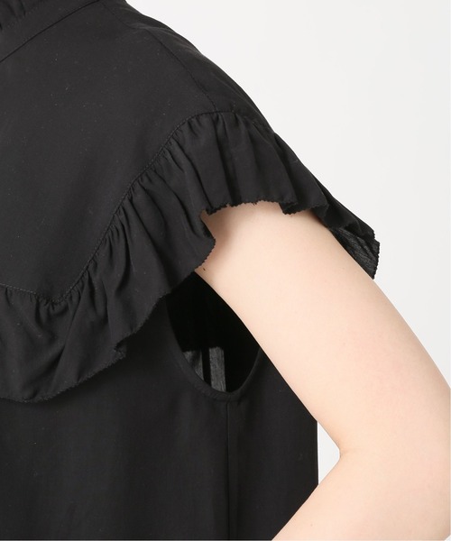 Spick & Span（スピックアンドスパン）の「≪WEB限定追加≫ノースリーブフリルブラウス2◆（シャツ/ブラウス・レディース・ホワイト/ブラック/ブルー系その他・FREE）」の22枚目の写真