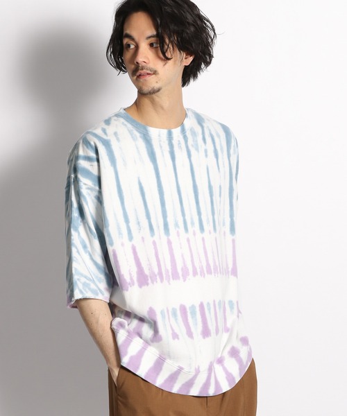 UNSTUDIED（アンスタディード）の「[UNSTUDIED]ミニ裏毛タイダイＴ（Tシャツ/カットソー・メンズ・その他1/その他2・MEDIUM/LARGE）」の2枚目の写真