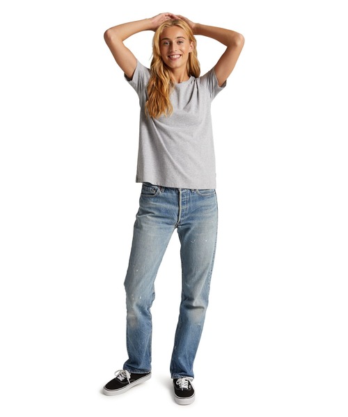 BURTON(バートン)の「Classic ショートスリーブ Tシャツ(Tシャツ/カットソー・レディース・グレー/ネイビー/ブルー・S/M/XS)」の12枚目の写真