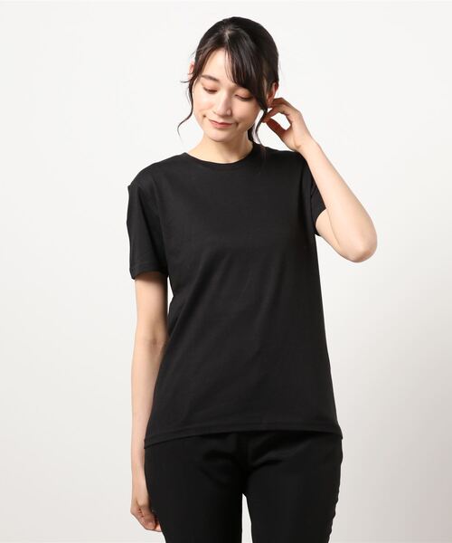 MILLION CARATS(ミリオンカラッツ)の「へビーウェイトTシャツ(Tシャツ/カットソー・レディース・ホワイト/ブラック/ベージュ/ピンク/サックスブルー/オフホワイト/ネイビー/カーキ・SMALL/MEDIUM/LARGE)」の14枚目の写真