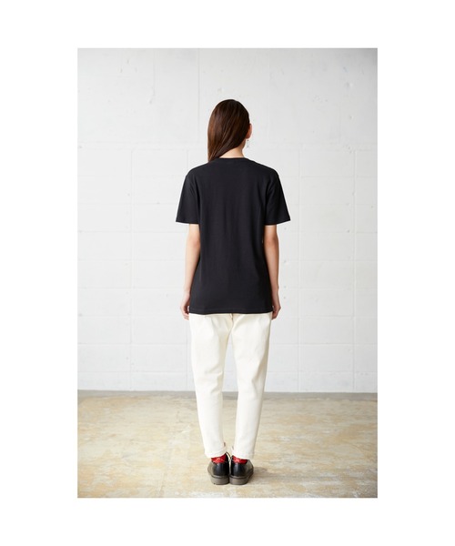 MILLION CARATS(ミリオンカラッツ)の「へビーウェイトTシャツ(Tシャツ/カットソー・レディース・ホワイト/ブラック/ベージュ/ピンク/サックスブルー/オフホワイト/ネイビー/カーキ・SMALL/MEDIUM/LARGE)」の12枚目の写真