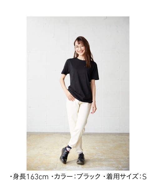 MILLION CARATS(ミリオンカラッツ)の「へビーウェイトTシャツ(Tシャツ/カットソー・レディース・ホワイト/ブラック/ベージュ/ピンク/サックスブルー/オフホワイト/ネイビー/カーキ・SMALL/MEDIUM/LARGE)」の18枚目の写真