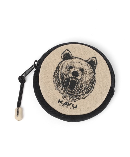 KAVU（カブー）の「【KAVU(カブー)】別注コインケース（コインケース・メンズ・ブラック/ベージュ/イエロー/グリーン・FREE）」の3枚目の写真