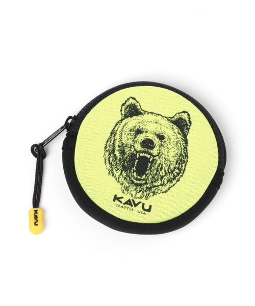 KAVU（カブー）の「【KAVU(カブー)】別注コインケース（コインケース・メンズ・ブラック/ベージュ/イエロー/グリーン・FREE）」の4枚目の写真
