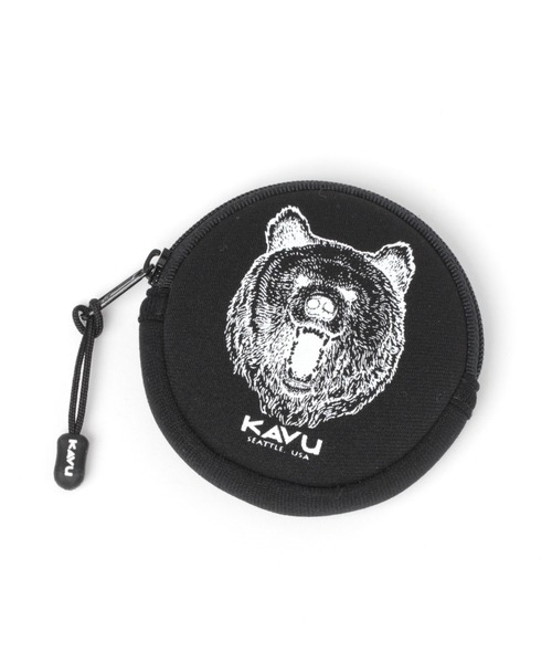 KAVU（カブー）の「【KAVU(カブー)】別注コインケース（コインケース・メンズ・ブラック/ベージュ/イエロー/グリーン・FREE）」の2枚目の写真