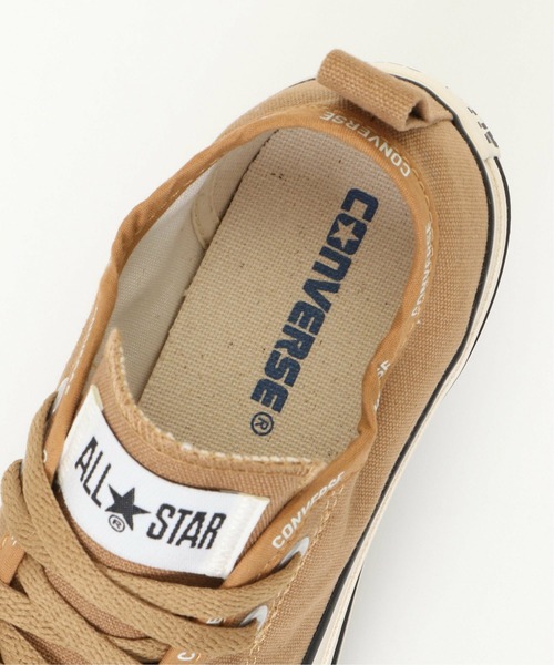 CONVERSE ALL STAR（コンバースオールスター）の「ALL STAR ロゴ BD スリップOX（スニーカー・レディース・ブラウン/ホワイト・24.0cm/24.5cm/23.5cm/23cm）」の9枚目の写真