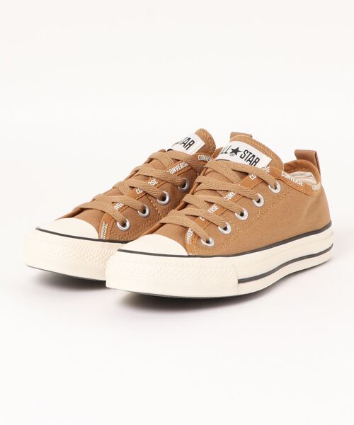 CONVERSE ALL STAR（コンバースオールスター）の「ALL STAR ロゴ BD スリップOX（スニーカー・レディース・ブラウン/ホワイト・24.0cm/24.5cm/23.5cm/23cm）」の13枚目の写真