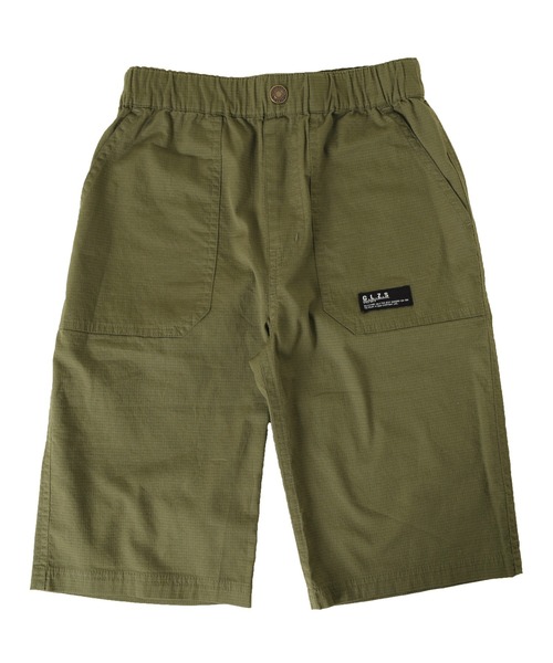 GLAZOS(グラソス)の「ピケ・ベイカーポケットハーフパンツ(その他パンツ・キッズ・チャコールグレー/ベージュ/カーキ/イエロー/ブルー・130cm/140cm/150cm/160cm/170cm)」の20枚目の写真