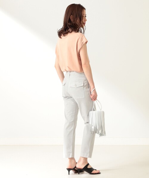 Demi-Luxe BEAMS（デミルクス ビームス）の「upper hights × Demi-Luxe BEAMS / 別注 THE EIGHTY's チノ ベイカーパンツ（チノパンツ・レディース・オフホワイト/ブラウン系その他3・21/22/23/24/25）」の11枚目の写真