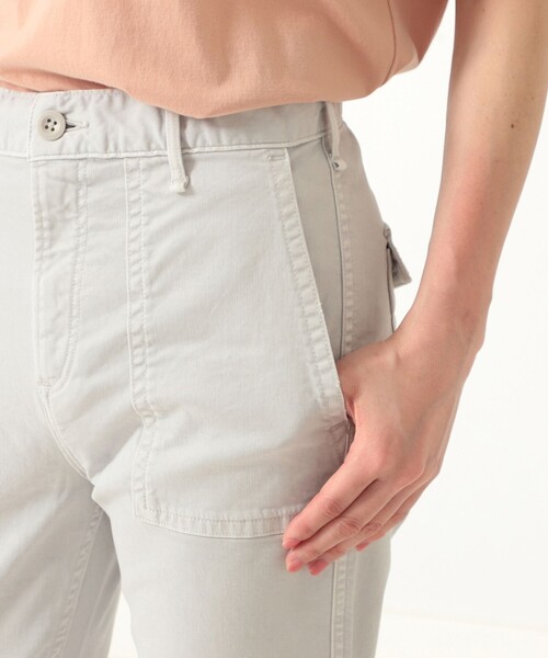 Demi-Luxe BEAMS（デミルクス ビームス）の「upper hights × Demi-Luxe BEAMS / 別注 THE EIGHTY's チノ ベイカーパンツ（チノパンツ・レディース・オフホワイト/ブラウン系その他3・21/22/23/24/25）」の4枚目の写真