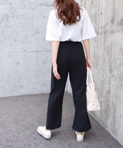 BLUEEAST（ブルーイースト）の「リネンドロストリラックスパンツ（その他パンツ・レディース・ホワイト/ベージュ/ブラック・MEDIUM）」の21枚目の写真