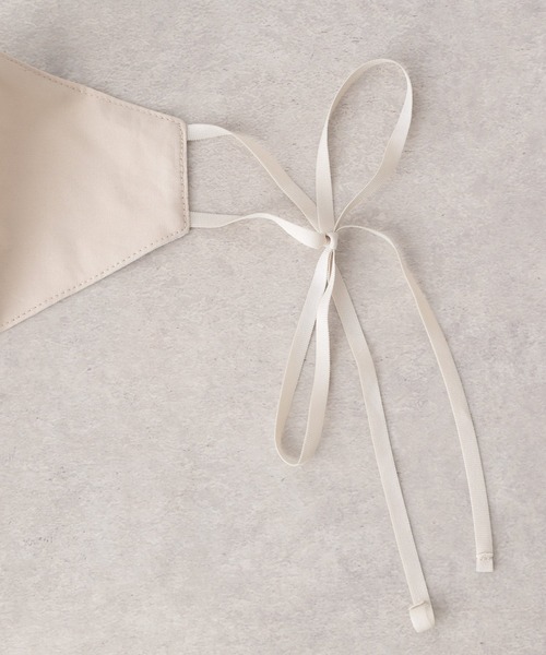 LEPSIM(レプシィム)の「クール持続抗菌加工リボンマスク 941253(マスク・レディース・チャコールグレー/ブラウン/ベージュ系その他・FREE)」の11枚目の写真