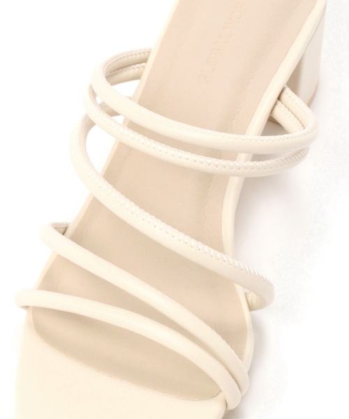 GLOBAL WORK（グローバルワーク）の「細ラインヒールサンダル/942529（サンダル・レディース・オフホワイト/ブラック/ライトグレー・MEDIUM/LARGE）」の13枚目の写真