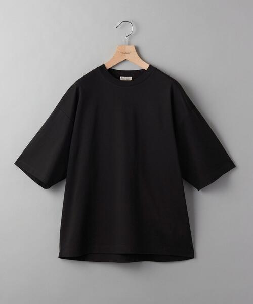 BEAUTY&YOUTH UNITED ARROWS(ビューティーアンドユースユナイテッドアローズ)の「【接触冷感】BY クール ワイド テーパード Tシャツ(Tシャツ/カットソー・メンズ・ホワイト/ライトブルー/ベージュ/ブラック・S/M/L/XL)」の3枚目の写真