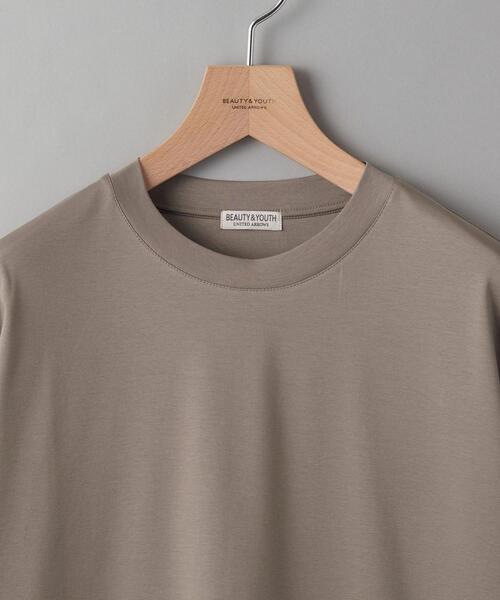 BEAUTY&YOUTH UNITED ARROWS(ビューティーアンドユースユナイテッドアローズ)の「【接触冷感】BY クール ワイド テーパード Tシャツ(Tシャツ/カットソー・メンズ・ホワイト/ライトブルー/ベージュ/ブラック・S/M/L/XL)」の7枚目の写真