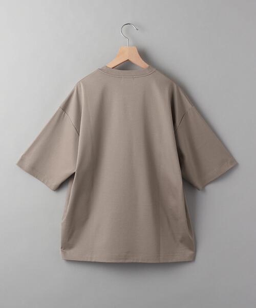 BEAUTY&YOUTH UNITED ARROWS(ビューティーアンドユースユナイテッドアローズ)の「【接触冷感】BY クール ワイド テーパード Tシャツ(Tシャツ/カットソー・メンズ・ホワイト/ライトブルー/ベージュ/ブラック・S/M/L/XL)」の11枚目の写真