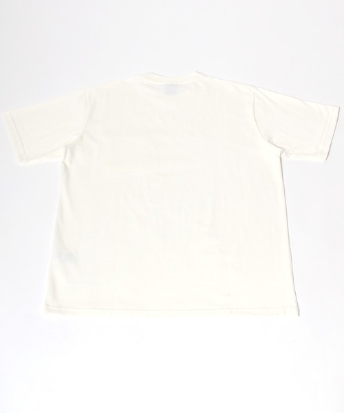 CAPTAIN STAG(キャプテンスタッグ)の「CAPTAIN STAG/キャプテンスタッグ ヘビーコットン ポケ付 ワンポイント刺繍 無地Tシャツ(Tシャツ/カットソー・メンズ・ホワイト/ブラック/ベージュ/ネイビー/グレー・LL/M/L)」の9枚目の写真