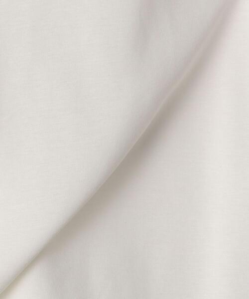 green label relaxing（グリーンレーベルリラクシング）の「CB コットン ポンチ フレア スリーブ プルオーバー カットソー / ボーダー（Tシャツ/カットソー・レディース・ダークグリーン/ダークブラウン/オフホワイト/その他1・FREE）」の21枚目の写真