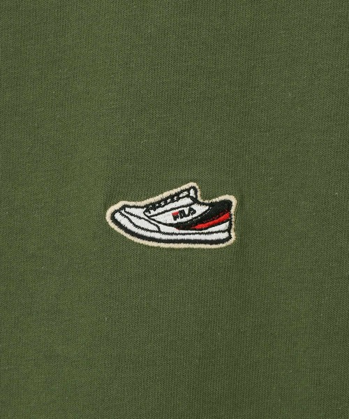 FILA(フィラ)の「Restock【FILA/フィラ】2021SS SUMMER COLLECTION BTS 着用モデルTシャツ ※限定クリアファイル付き(Tシャツ/カットソー・メンズ・カーキ・FREE)」の6枚目の写真