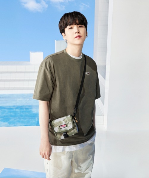 FILA(フィラ)の「Restock【FILA/フィラ】2021SS SUMMER COLLECTION BTS 着用モデルTシャツ ※限定クリアファイル付き(Tシャツ/カットソー・メンズ・カーキ・FREE)」の11枚目の写真