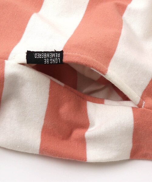 BREEZE（ブリーズ）の「/ボーダーノースリーブワンピース（ワンピース・キッズ・ブラック/オレンジ・120/130/110/140/80/100/90）」の3枚目の写真