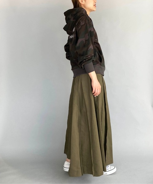 PICCIN(ピッチン)の「カモフラージュフーディ(パーカー・レディース・ブラウン系その他/グレー系その他・M)」の11枚目の写真
