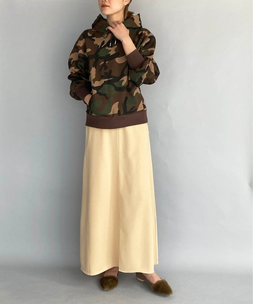 PICCIN(ピッチン)の「カモフラージュフーディ(パーカー・レディース・ブラウン系その他/グレー系その他・M)」の18枚目の写真