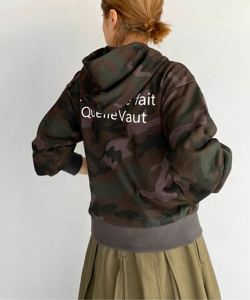 PICCIN(ピッチン)の「カモフラージュフーディ(パーカー・レディース・ブラウン系その他/グレー系その他・M)」の7枚目の写真