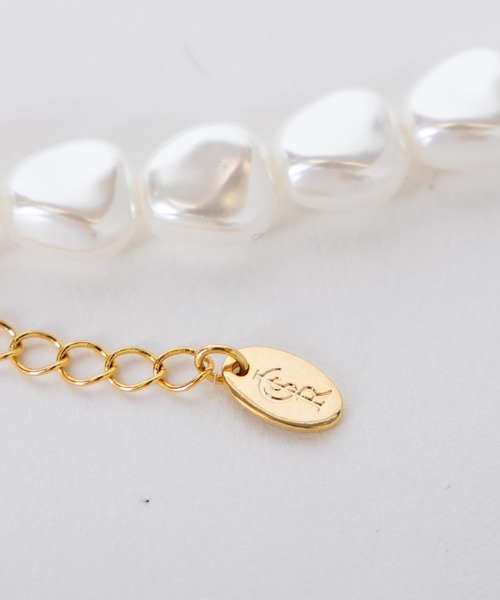 Romansual（ロマンシュアル）の「Romansual/バロックパールチョーカー（ネックレス・レディース・ホワイト・FREE）」の6枚目の写真