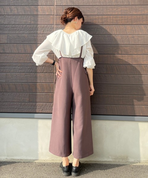 SLURR（スラ―）の「2wayフリル衿ブラウス（シャツ/ブラウス・レディース・オフホワイト・FREE）」の17枚目の写真