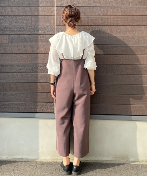 SLURR（スラ―）の「2wayフリル衿ブラウス（シャツ/ブラウス・レディース・オフホワイト・FREE）」の18枚目の写真