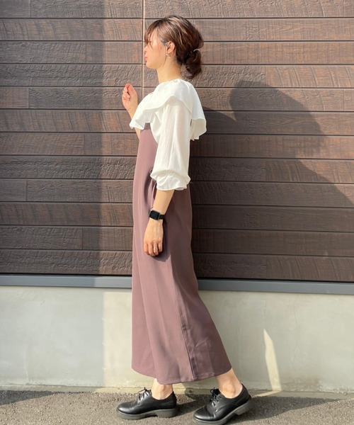 SLURR（スラ―）の「2wayフリル衿ブラウス（シャツ/ブラウス・レディース・オフホワイト・FREE）」の19枚目の写真