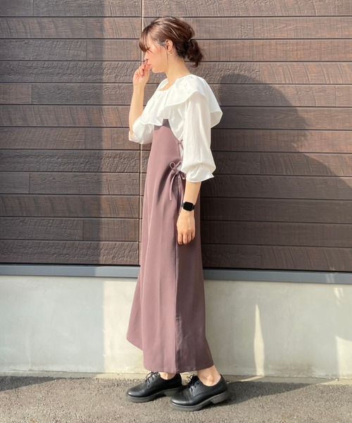 SLURR（スラ―）の「2wayフリル衿ブラウス（シャツ/ブラウス・レディース・オフホワイト・FREE）」の20枚目の写真