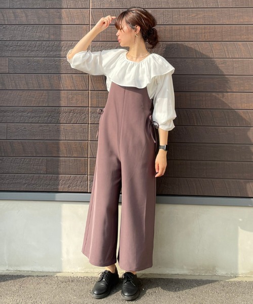 SLURR（スラ―）の「2wayフリル衿ブラウス（シャツ/ブラウス・レディース・オフホワイト・FREE）」の15枚目の写真