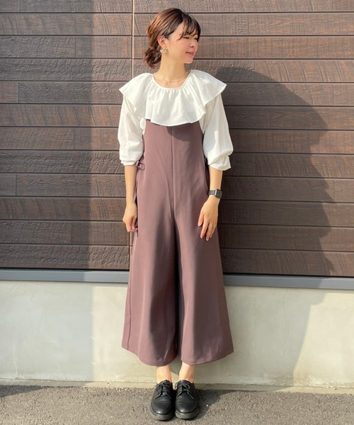 SLURR（スラ―）の「2wayフリル衿ブラウス（シャツ/ブラウス・レディース・オフホワイト・FREE）」の16枚目の写真