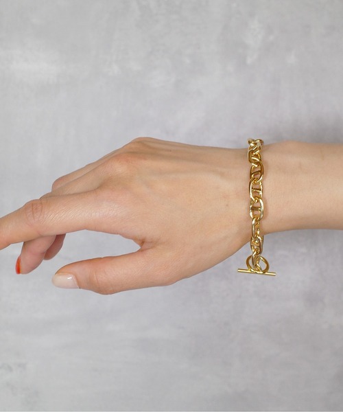 SIGNAL（シグナル）の「【SIGNAL/シグナル】　アンカーチェーンブレスレット/ マンテルチェーンブレスレット（ブレスレット・レディース・シルバー/ゴールド・17cm/20cm）」の8枚目の写真