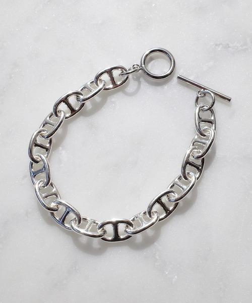 SIGNAL（シグナル）の「【SIGNAL/シグナル】　アンカーチェーンブレスレット/ マンテルチェーンブレスレット（ブレスレット・レディース・シルバー/ゴールド・17cm/20cm）」の3枚目の写真