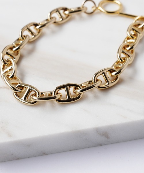 SIGNAL（シグナル）の「【SIGNAL/シグナル】　アンカーチェーンブレスレット/ マンテルチェーンブレスレット（ブレスレット・レディース・シルバー/ゴールド・17cm/20cm）」の10枚目の写真