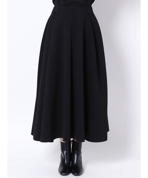 ELENDEEK（エレンディーク）の「タックボリュームスカート（スカート・レディース・ブラック/カーキ・01/02）」の7枚目の写真