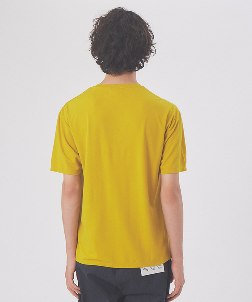ABAHOUSE(アバハウス)の「パイピング ポンチ ポケット Tシャツ(Tシャツ/カットソー・メンズ・イエロー/ホワイト/カーキ/パープル・48/50/46)」の10枚目の写真