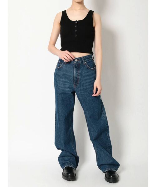 EVRIS(エヴリス)の「フロントボタンタンクトップ(タンクトップ・レディース・アイボリー/グリーン/ブラック・FREE)」の18枚目の写真